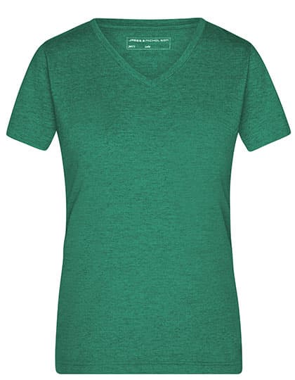 Ladies´ Heather T-Shirt — Green Melange
