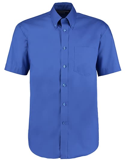 Men´s Classic Fit Premium Oxford Shirt Short Sleeve — Royal