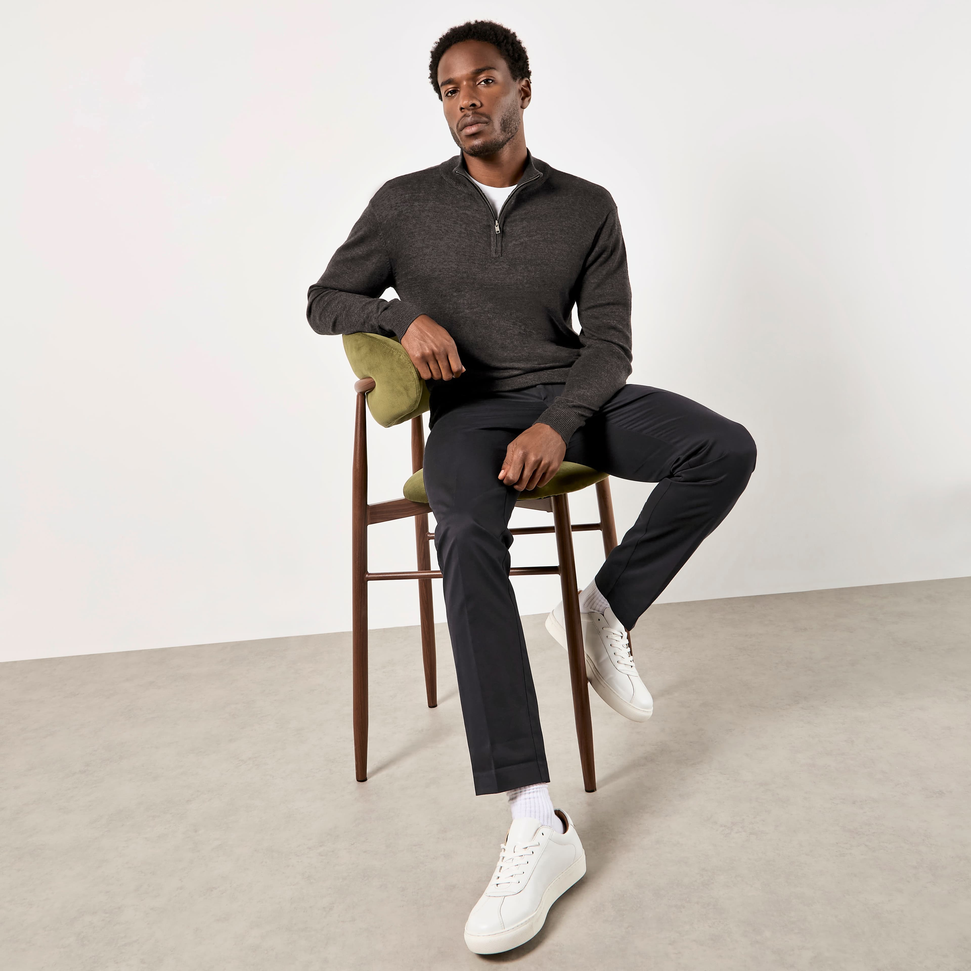 Regular Fit Arundel 1/4 Zip Sweater