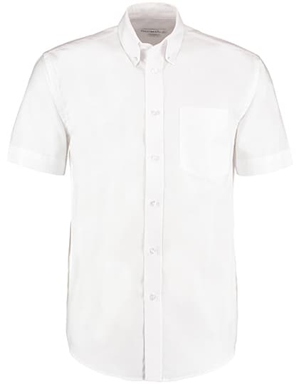 Men´s Classic Fit Workwear Oxford Shirt Short Sleeve — White