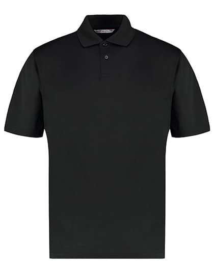 Regular Fit Superwash® 60° Pique Polo with Cooltex® Plus — Black