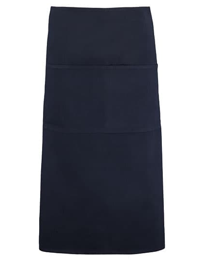 Long Superwash® 60º Bar Apron Unisex — Navy