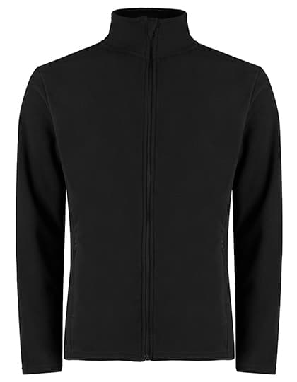 Regular Fit Corporate Micro Fleece — Black