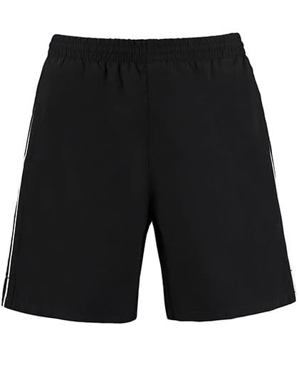 Classic Fit Track Short — Black
