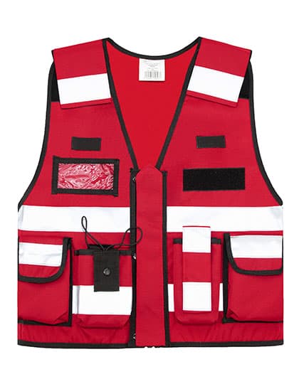 Tactical Vest Bonn — Red