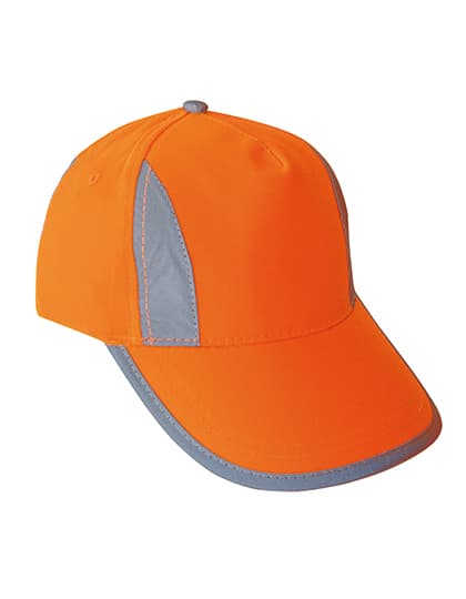 Kids´ Premium Hi-Vis Cap Nice — Signal Orange