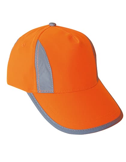Adult Premium Hi-Vis Cap Nice — Signal Orange