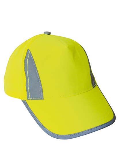 Adult Premium Hi-Vis Cap Nice — Signal Yellow
