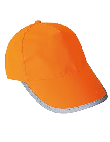 Kids´ Basic Hi-Vis Cap Montpelier — Signal Orange