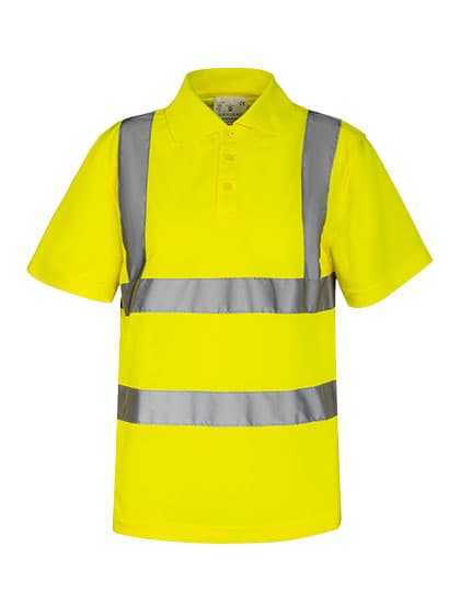 Hi-Vis Basic Polo Shirt Liverpool — Signal Yellow