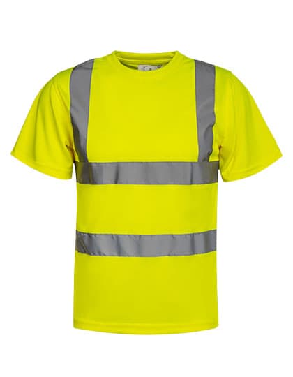 Hi-Vis Basic T-Shirt Cordoba — Signal Yellow