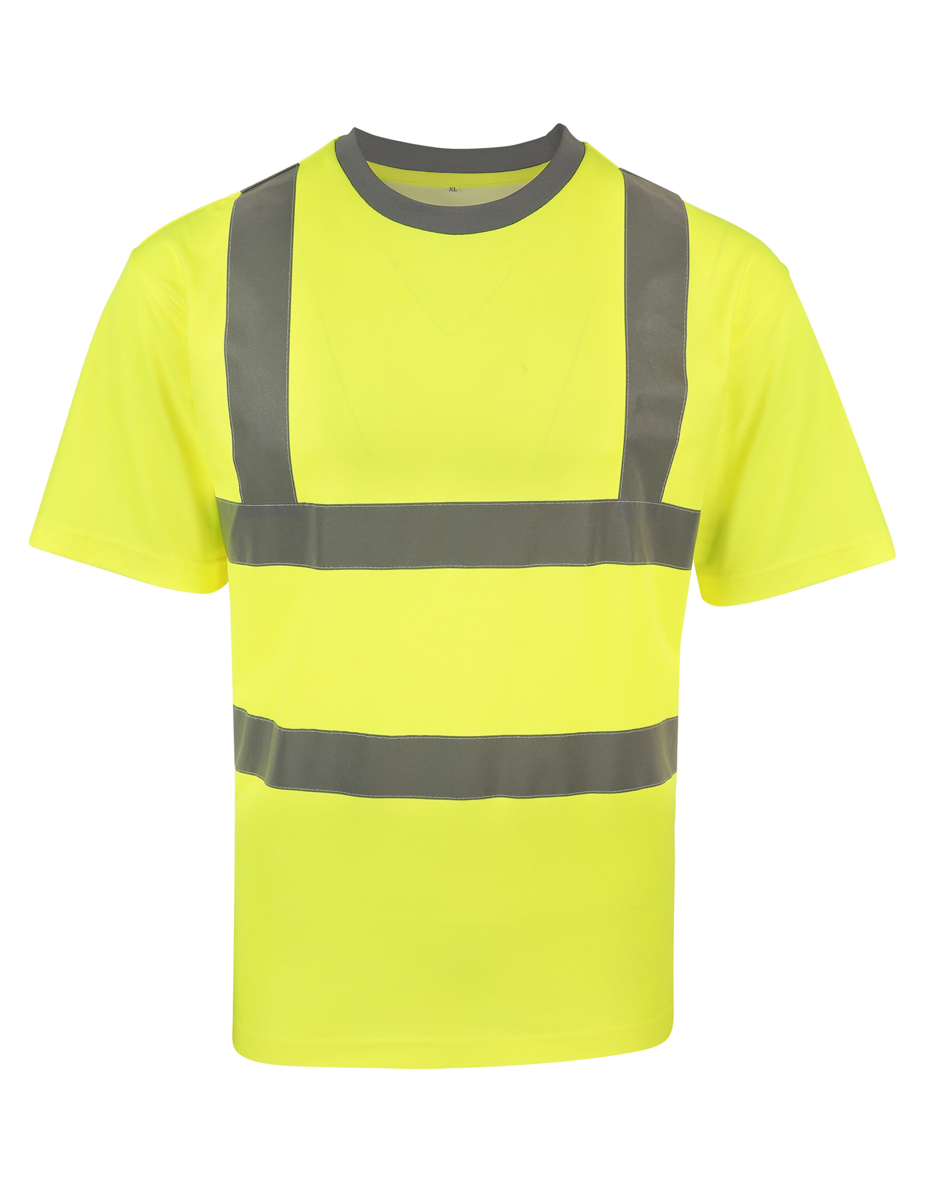 Heavy Duty Polycotton Hi-Vis T-Shirt Barcelona — Signal Yellow
