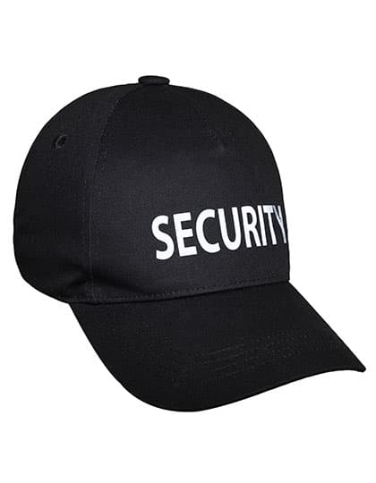 SECURITY - Cap for Adults — Black