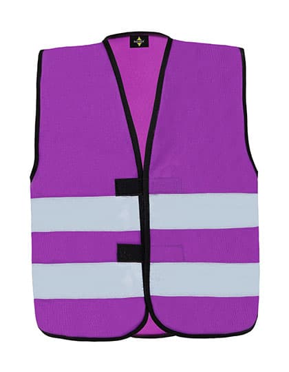 Kids´ Hi-Vis Functional Safety Vest Aarhus — Violett