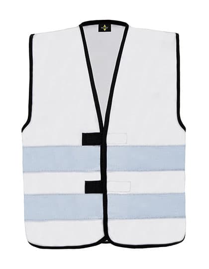Kids´ Hi-Vis Functional Safety Vest Aarhus — White