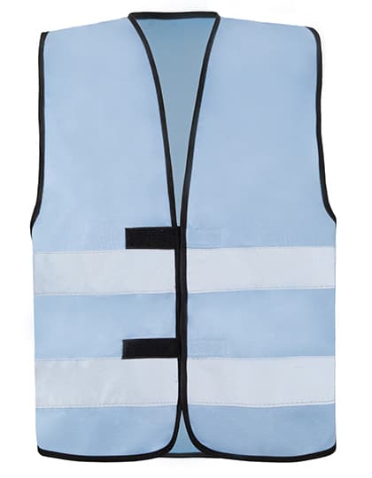 Functional Hi-Vis Safety Vest Dortmund — Sky Blue