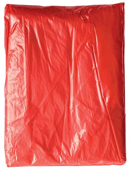 Raining Poncho Sumatra For Kids & Adults — Red
