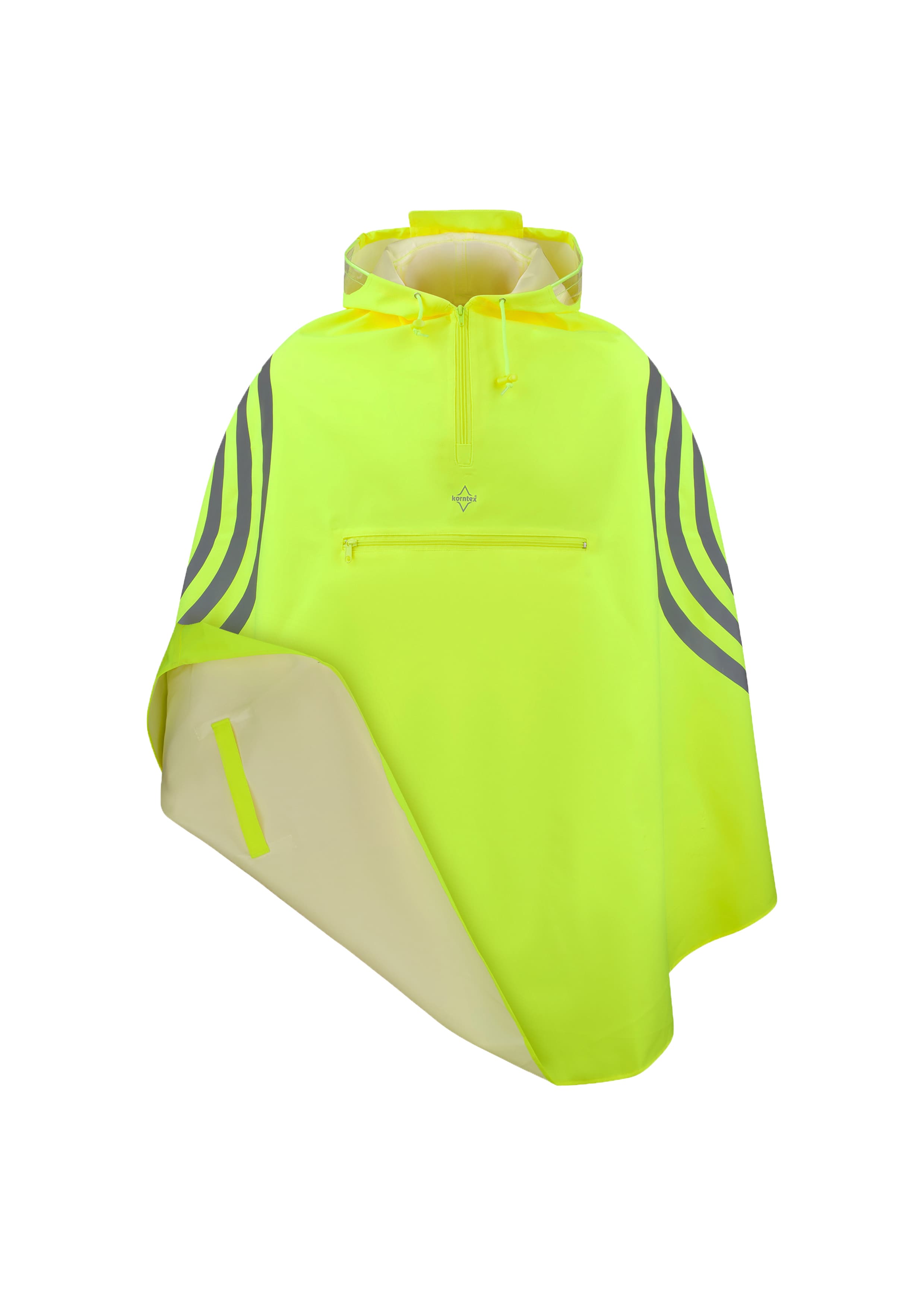 Super Premium Rain Poncho Rotterdam — Yellow