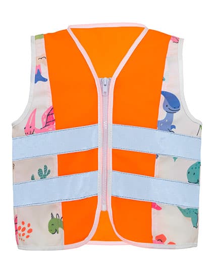 Children´s Safety Vest Action Dinosaurs CO² Neutral — Brachiosaurus