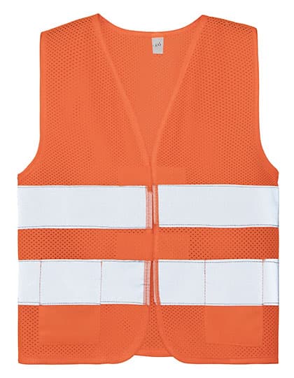 Mesh Safety Vest for Children Korfu — Signal Orange
