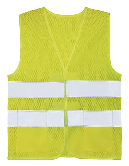 Mesh Safety Vest for Children Korfu — Signal Yellow