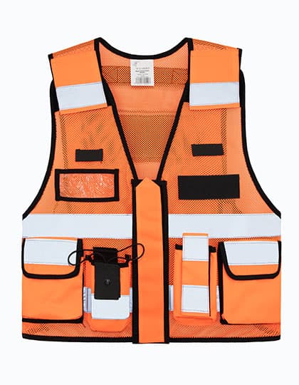 Mesh Tactical Vest Sparta — Signal Orange