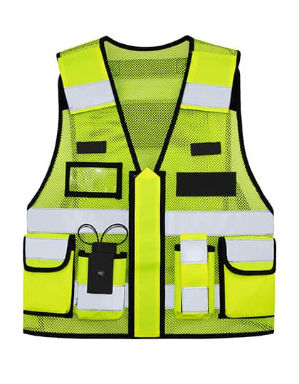 Mesh Tactical Vest Sparta — Signal Yellow