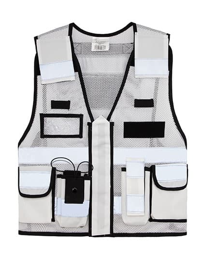 Mesh Tactical Vest Sparta — White