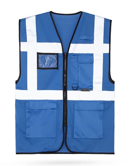 Mesh Multifunctional Vest Larisa — Blue