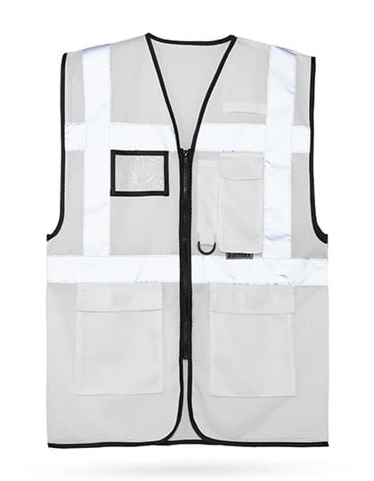 Mesh Multifunctional Vest Larisa — White