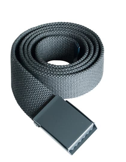 Trendy Promotional Belt Basel — Anthracite