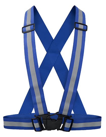 Elastic Hi-Vis Body Belt Prague — Royal Blue