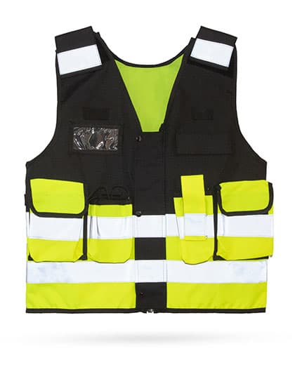 Tactical safety vest “Stammheim” — Black