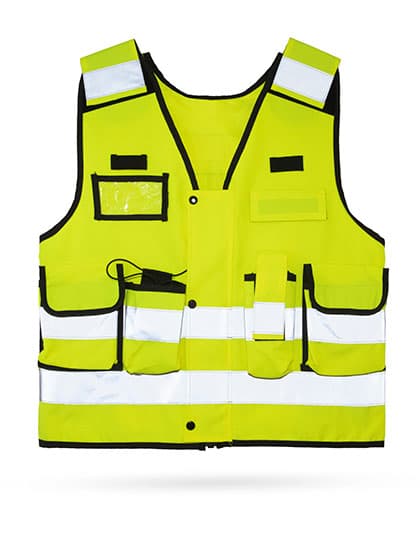 Tactical safety vest “Stammheim” — Signal Yellow
