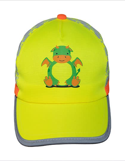 Cap for Kids Funtastic Wildlife — Dragon Yellow