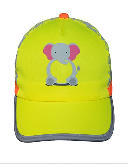 Cap for Kids Funtastic Wildlife — Elephant Yellow
