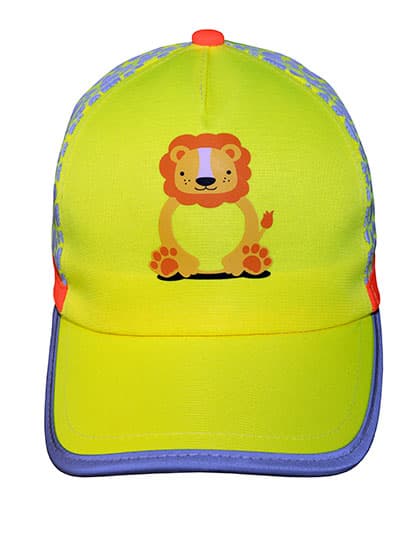 Cap for Kids Funtastic Wildlife — Lion Yellow