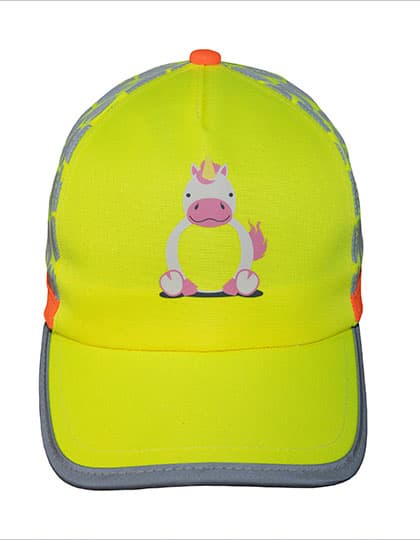 Cap for Kids Funtastic Wildlife — Unicorn Yellow