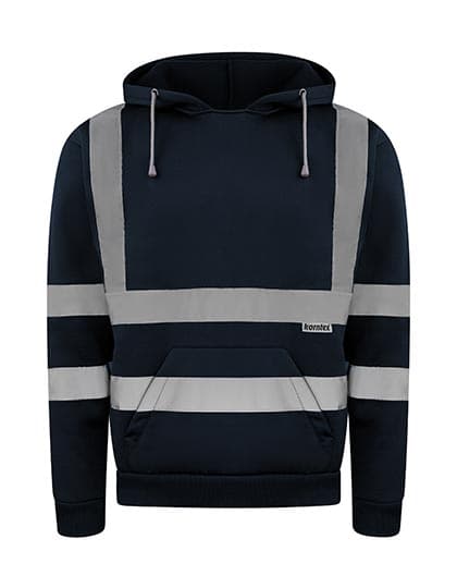 Hi-Vis Workwear Hoody Cork — Navy