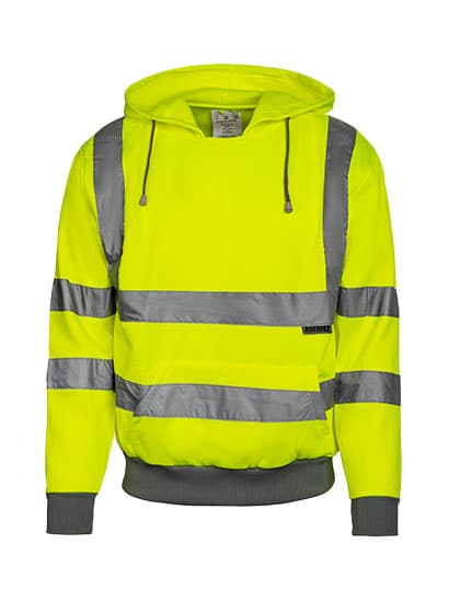 Hi-Vis Workwear Hoody Cork — Signal Yellow