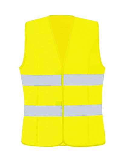 Ladies Fit Hi-Vis Safety Vest Frankfurt — Signal Yellow
