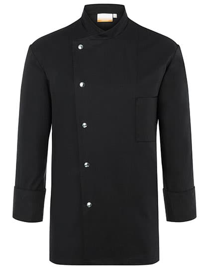 Kochjacke Lars — Black (ca. Pantone 419C)