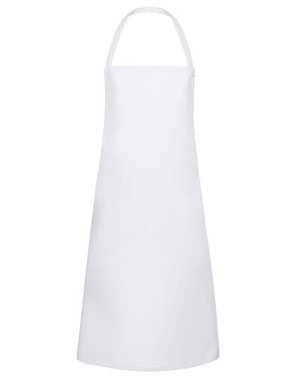 Basic Latzschürze — White