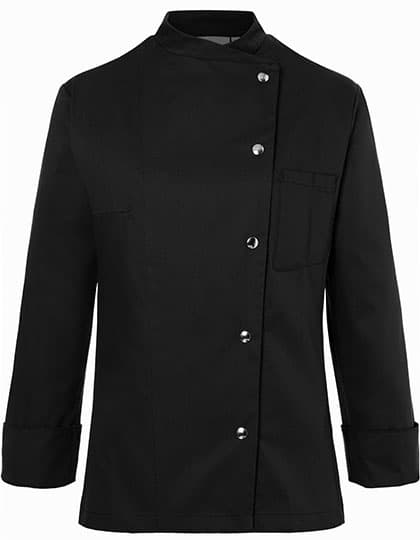 Kochjacke Larissa — Black (ca. Pantone 419C)