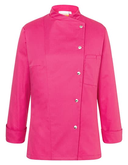 Kochjacke Larissa — Pink (ca. Pantone 7636C)