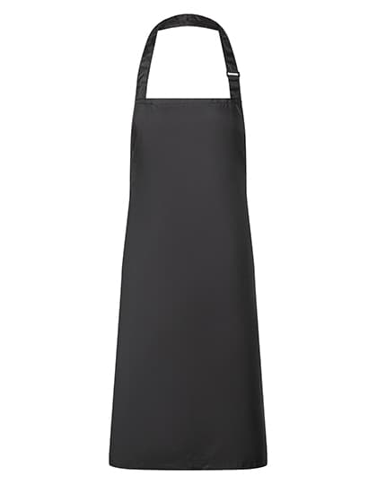 Wasserdichte Latzschürze mit Schnalle — Black (ca. Pantone 419C)
