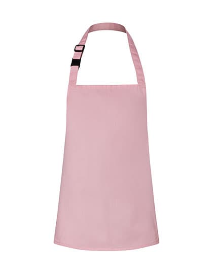 Kinderlatzschürze Basic mit Schnalle — Rose (ca. Pantone 4065C)