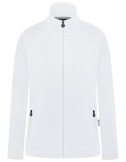 Damen Workwear Fleecejacke Warm-Up — White