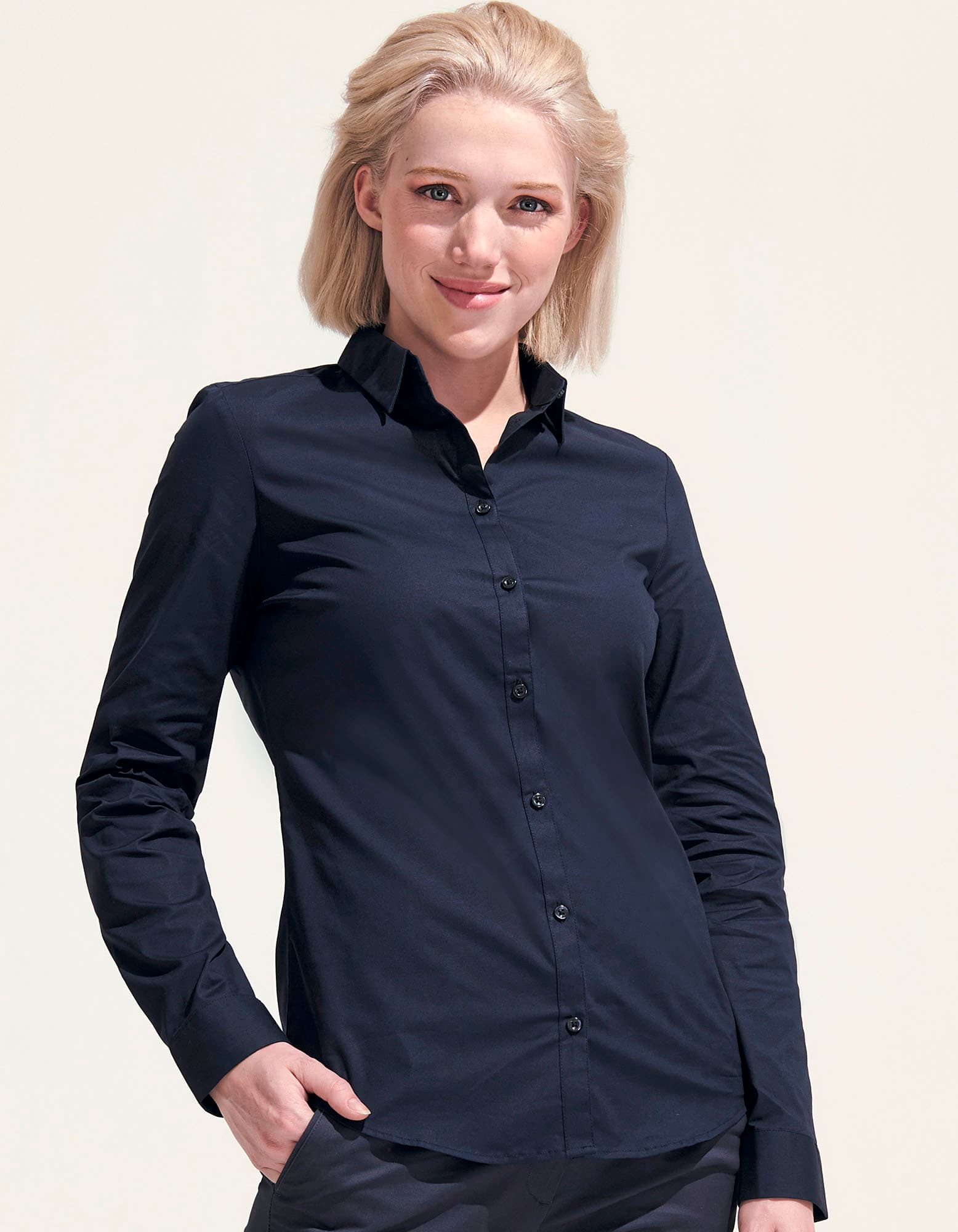 Women´s Long Sleeve Stretch Shirt Blake