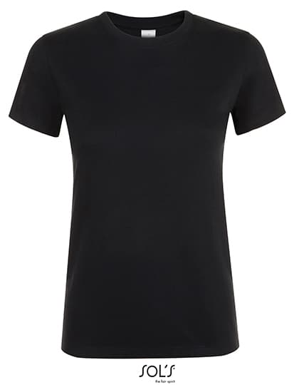 Women´s Regent T-Shirt — Deep Black